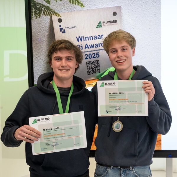 1e prijs winnaars 3i Award 2025