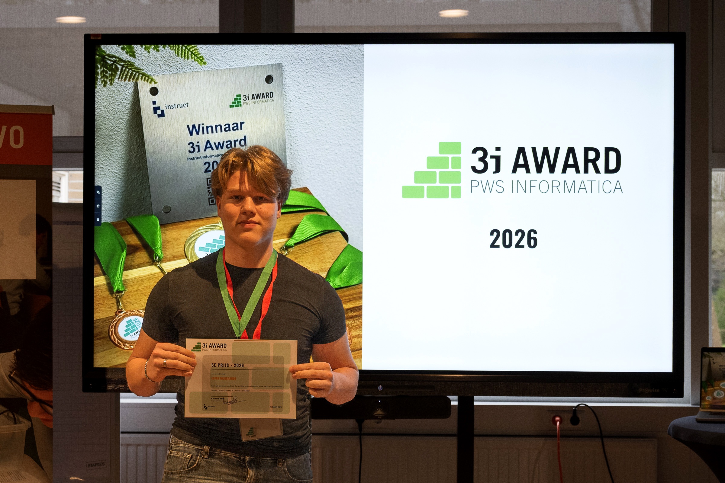 5e prijs winnaar 3i Award 2026